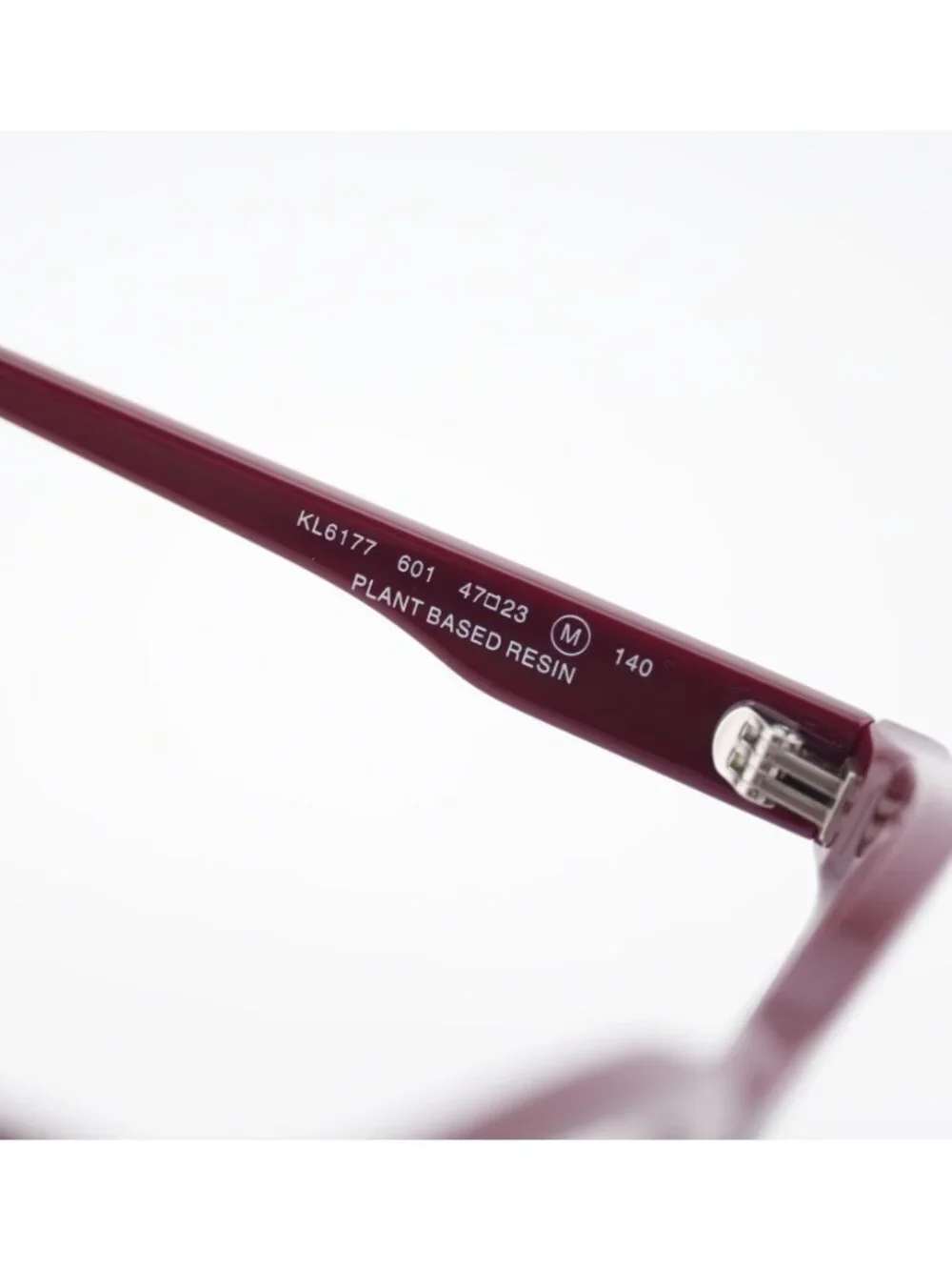Karl Lagerfeld KL6177 601 Eyeglasses Burgundy 47mm Round Frame
